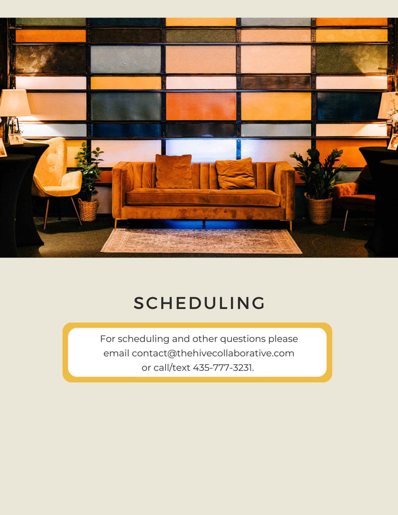 Scheduling Hive Collaborative Events and Media Productions